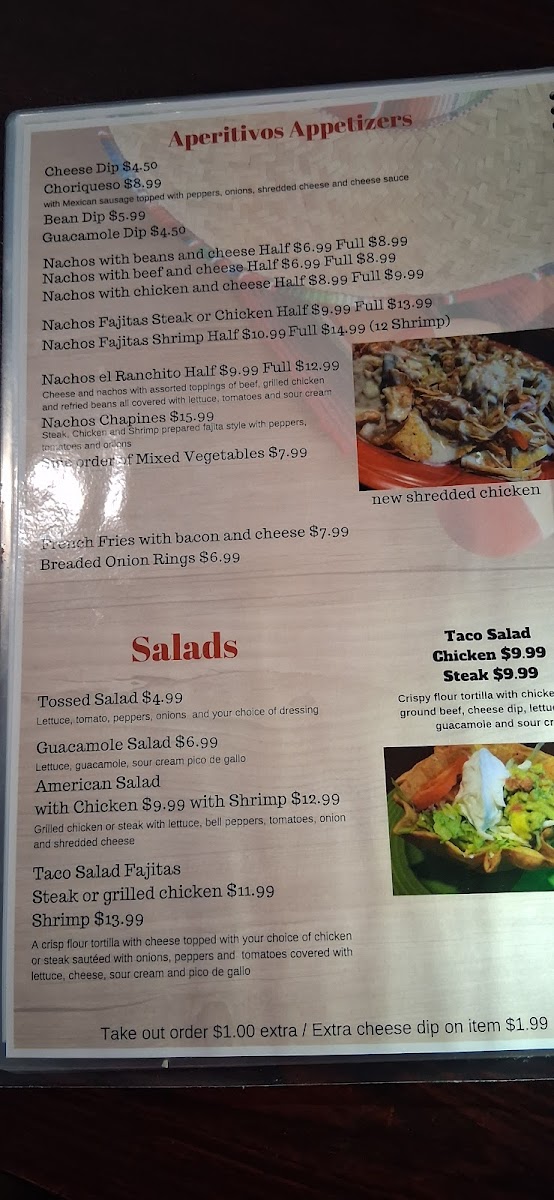 El Ranchito Restaurant Menu - Image 3